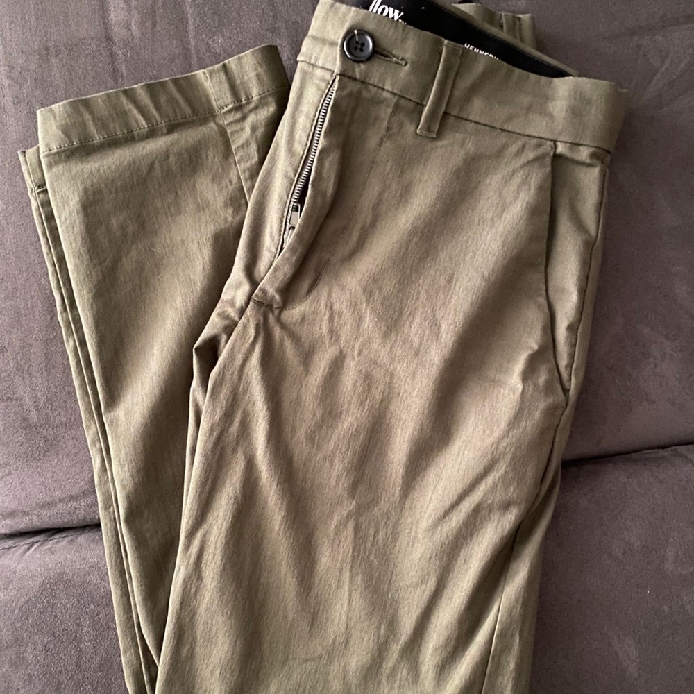 Green high water pants